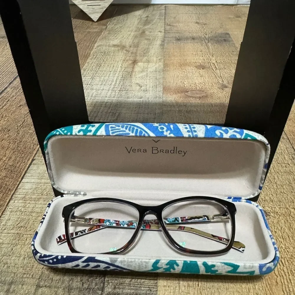 Vera Bradley Lonna Eyeglasses desert floral Women frames and case
